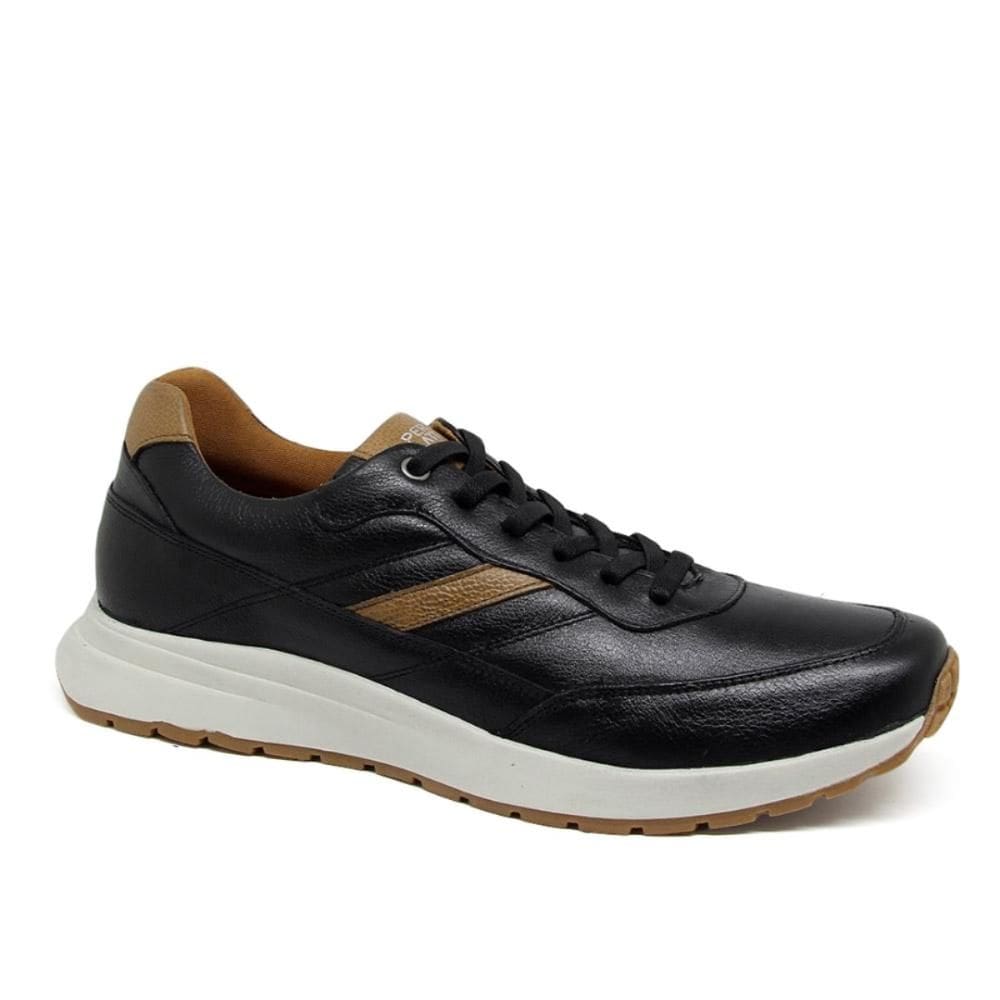 Tênis Casual Klngston Masculino Couro Moderno ao Casual