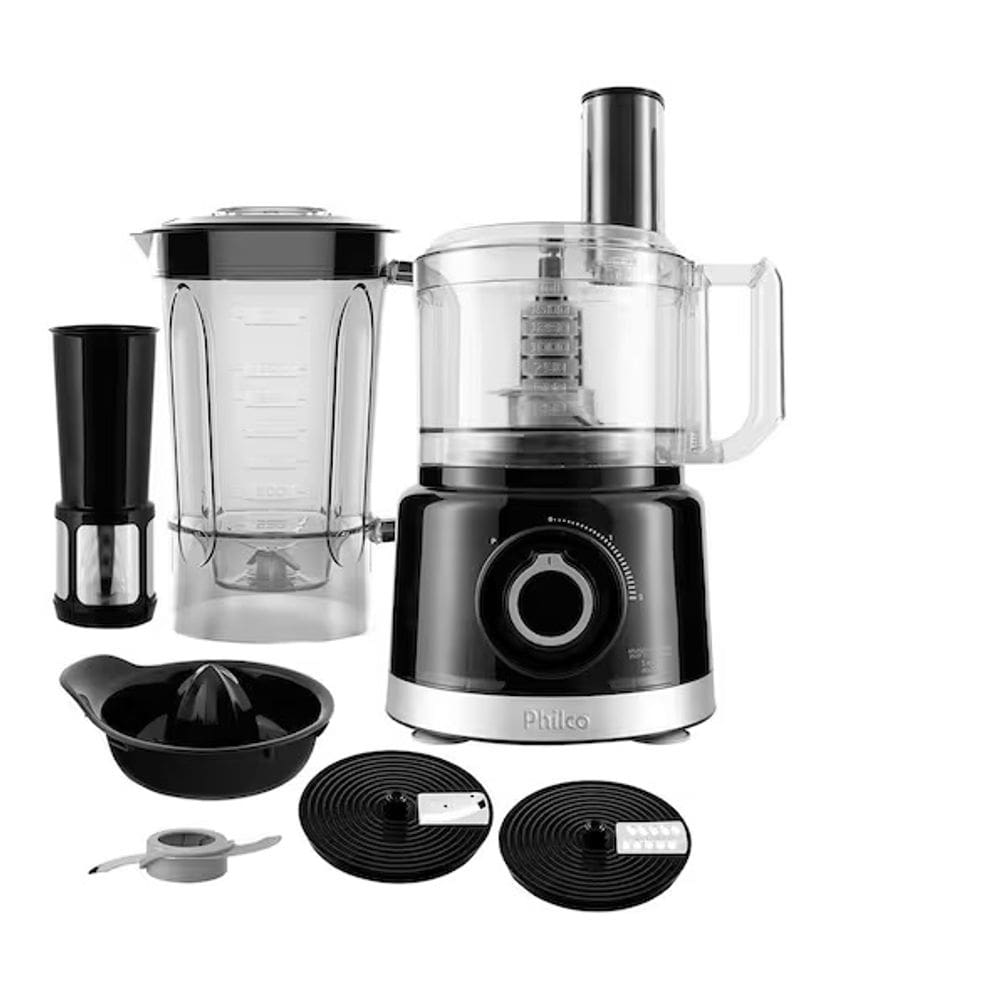 Multiprocessador Pmp1500p Turbo 5 Em 1 1000W Preto Philco 220V