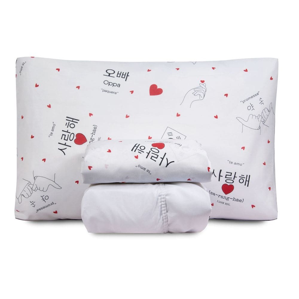 Jogo de Lençol Solteiro Essencialle 150 Fios 3 Peças - Dorameira