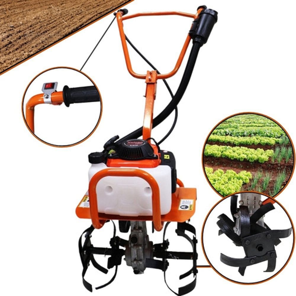 Maquina De Cultivar Terra Vulcan Vmc360-s 3,6hp A Gasolina