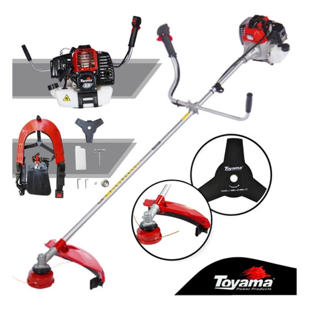 Roçadeira a Gasolina Toyama RT52LB 52cc 2hp Melhor Que Tbc40x, Tbc43h, Tbc33xp, Tbc43h, Tbc43sh
