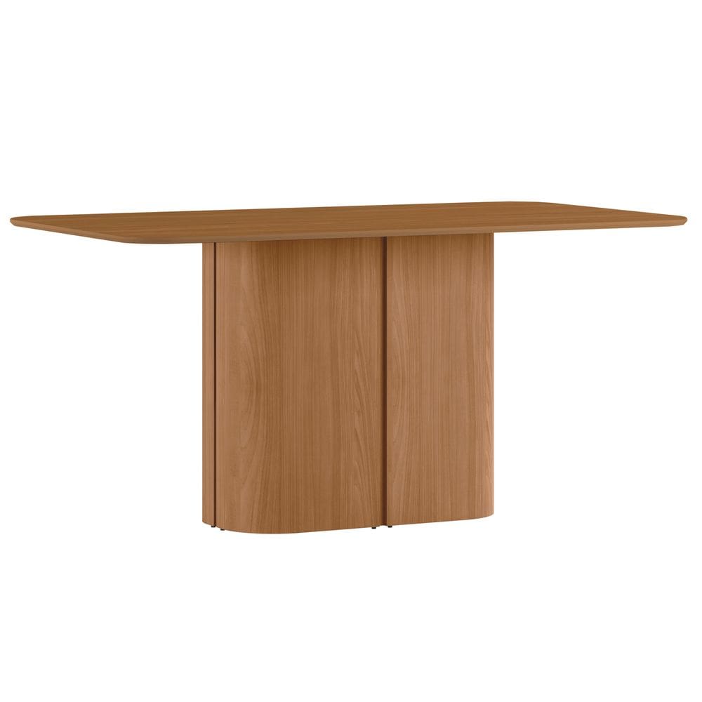 Mesa de Jantar para 6 Lugares 160cm Tampo em Mdf Serena Ypê - New Ceval