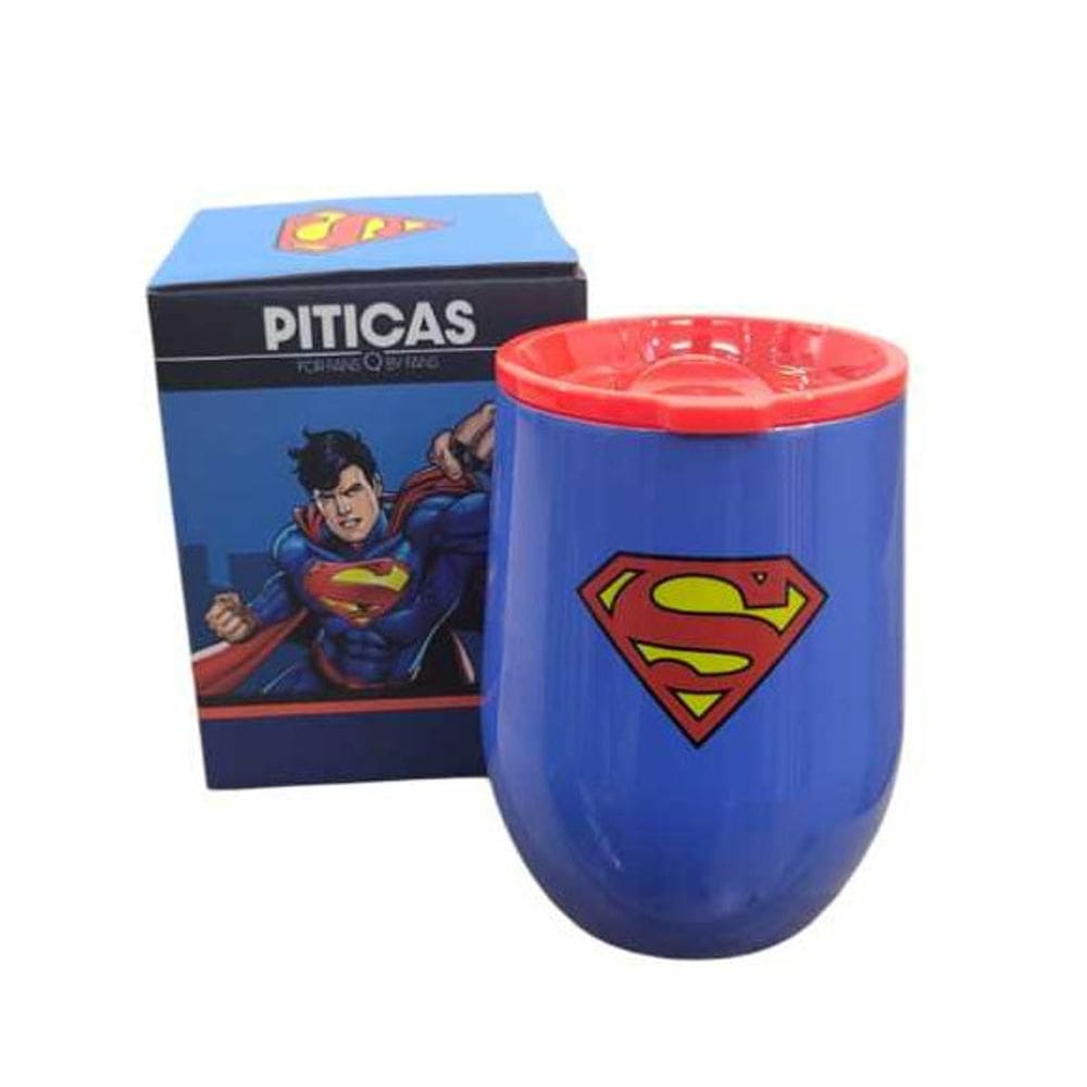 Copo Termico Viagem Super Man 360ml - Piticas