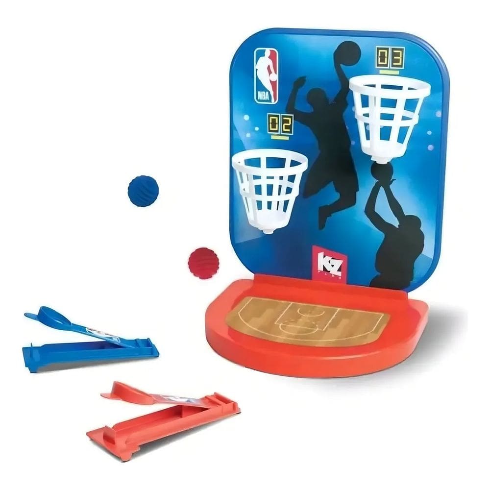 Jogo Lance Livre NBA Basquete 2 Lançadores Elka