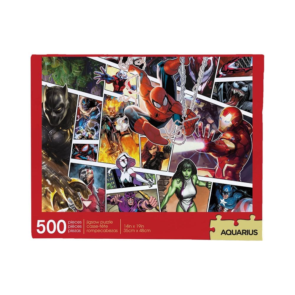 Quebra-cabeça AQUARIUS Marvel 500 peças oficialmente licenciadas
