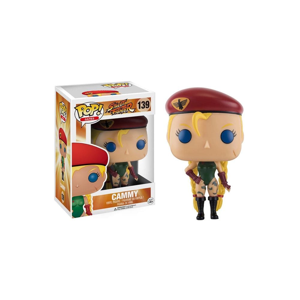 Figura Funko Street Fighter Cammy Pop Games 9,5 cm
