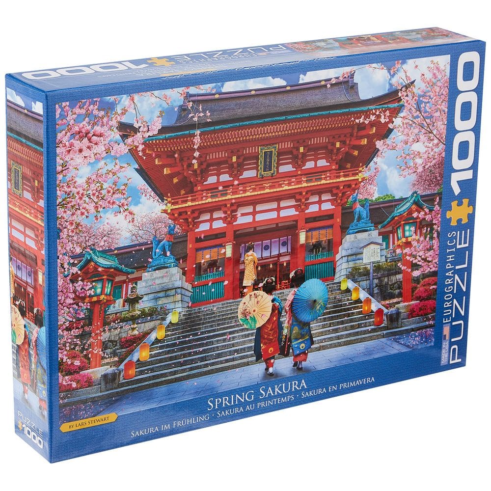 Quebra-cabeça EuroGraphics Spring Sakura 1000 peças