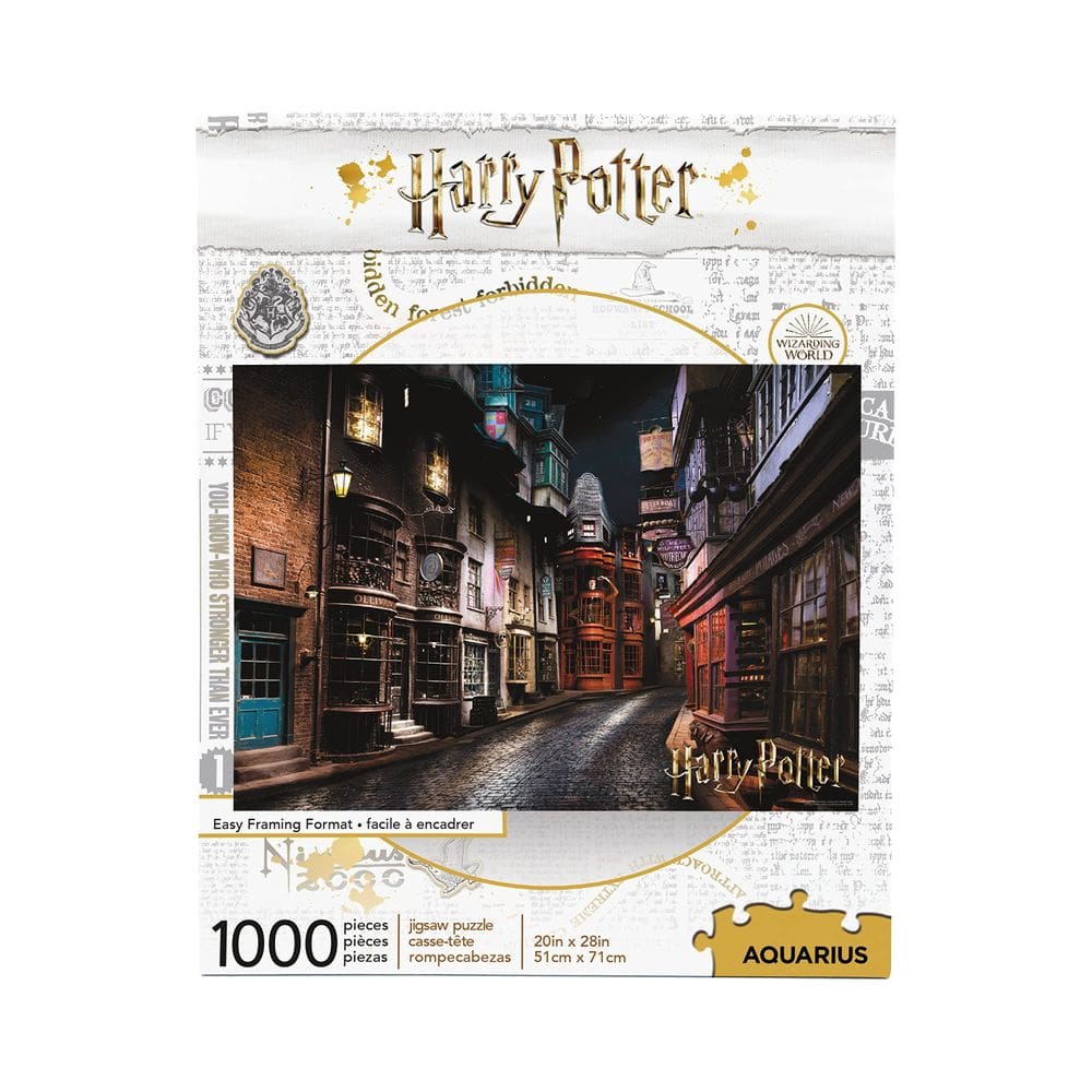 Quebra-cabeça AQUARIUS Harry Potter, Beco Diagonal, 1000 peças