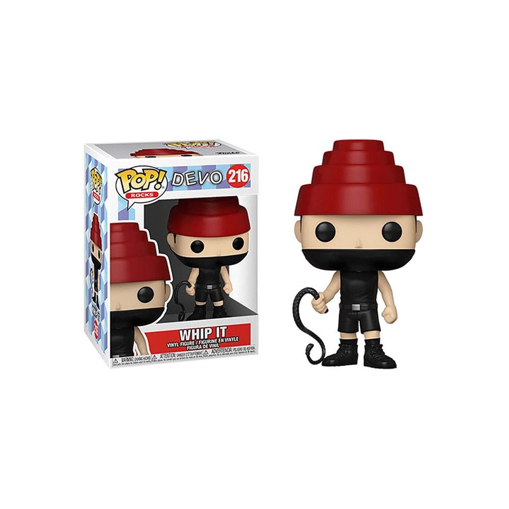 Funko Pop! Rocks Devo Whip It com brinquedo Whip