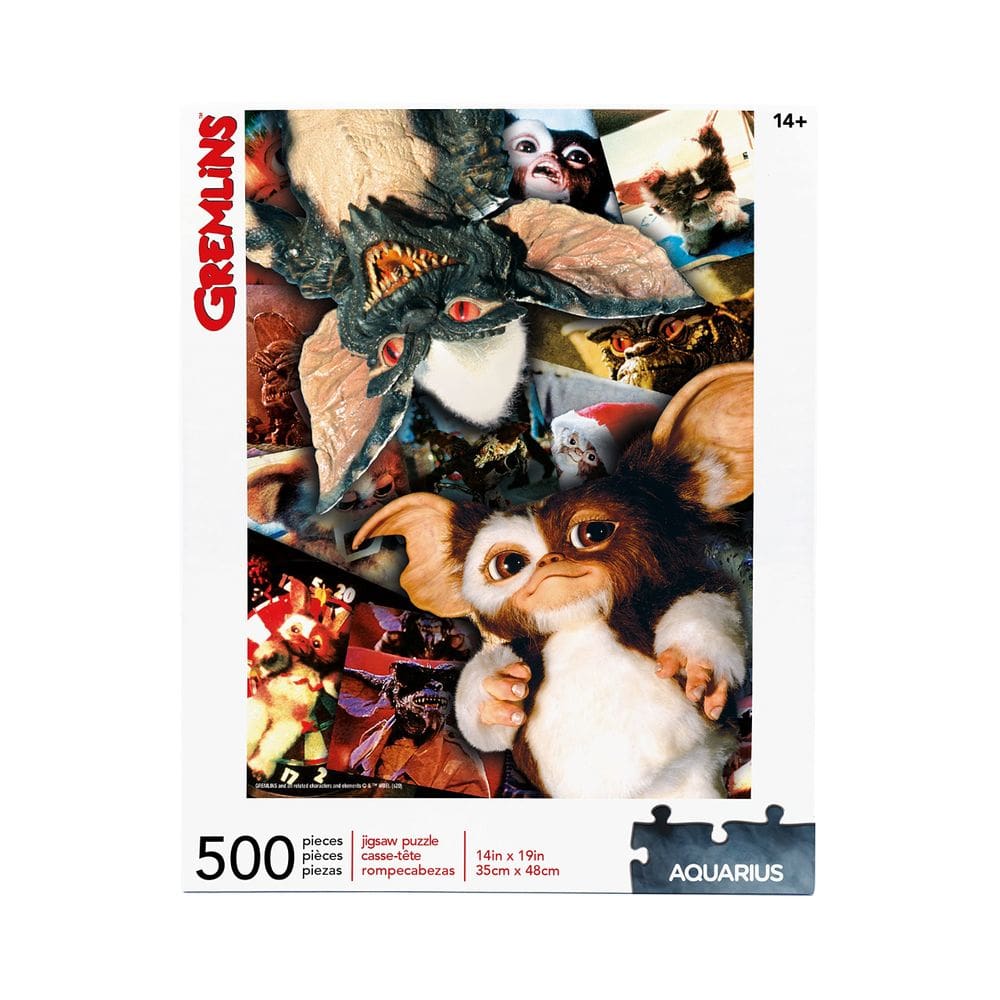 Quebra-cabeça AQUARIUS Gremlins 500 peças oficialmente licenciado