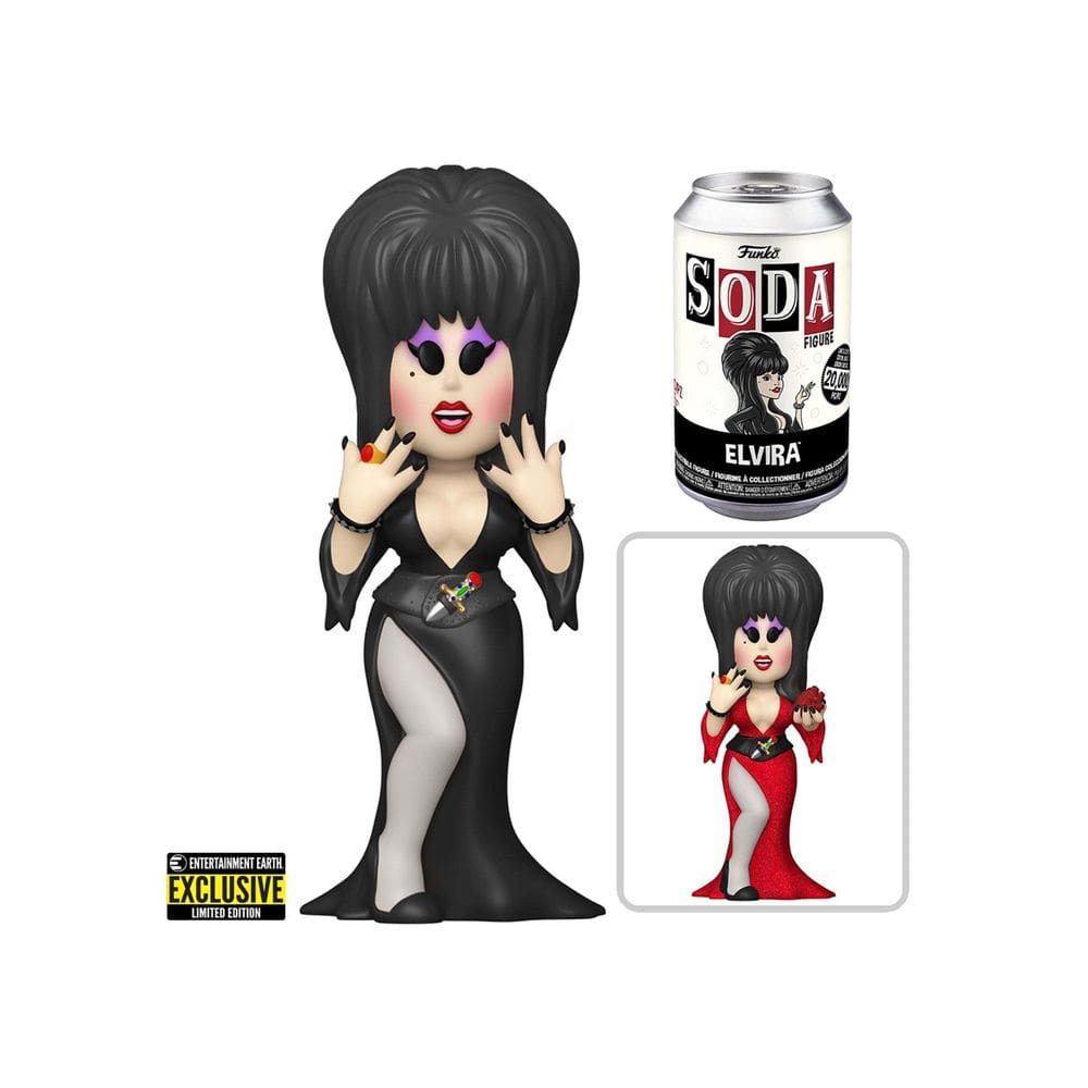 Vinyl Soda Funko Elvira Exclusive Standard Licenciado