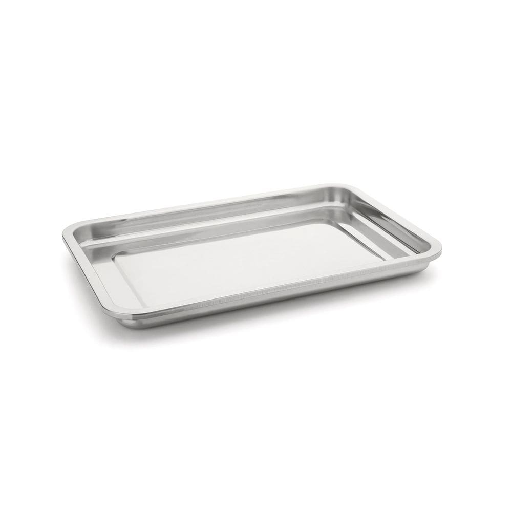 Bandeja Retangular Média 37cm Travessa em Aço Inox Forma Top