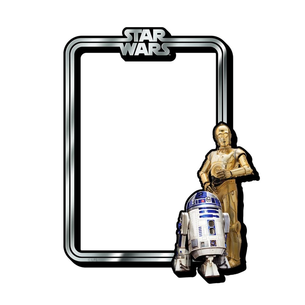 Porta-retratos magnético AQUARIUS Star Wars R2-D2 C-3PO