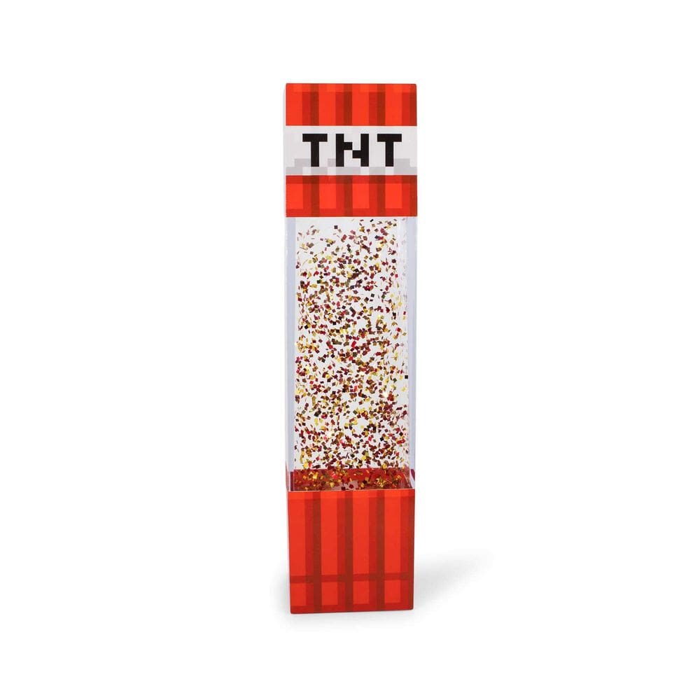 Lâmpada Glitter Motion Ukonic Minecraft TNT Block 30 cm de altura