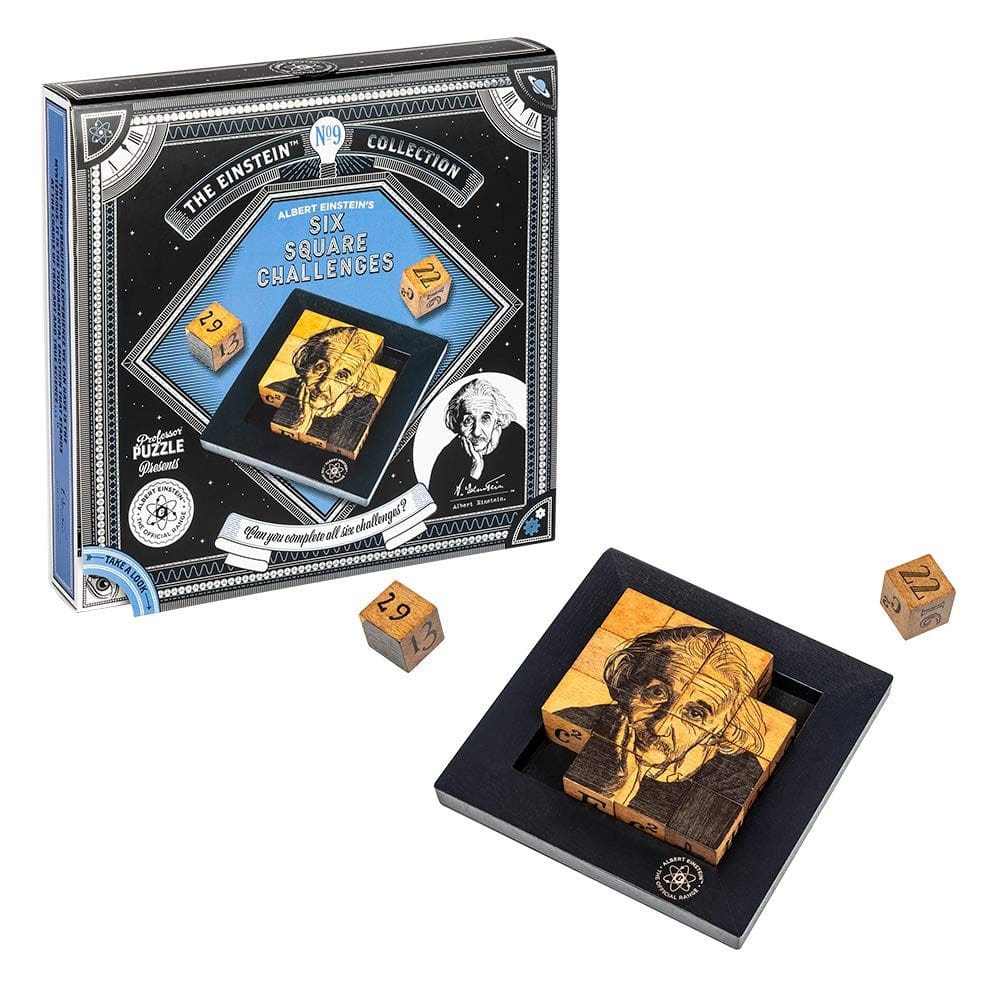 Conjunto de quebra-cabeças Professor Puzzle Coleção Einstein
