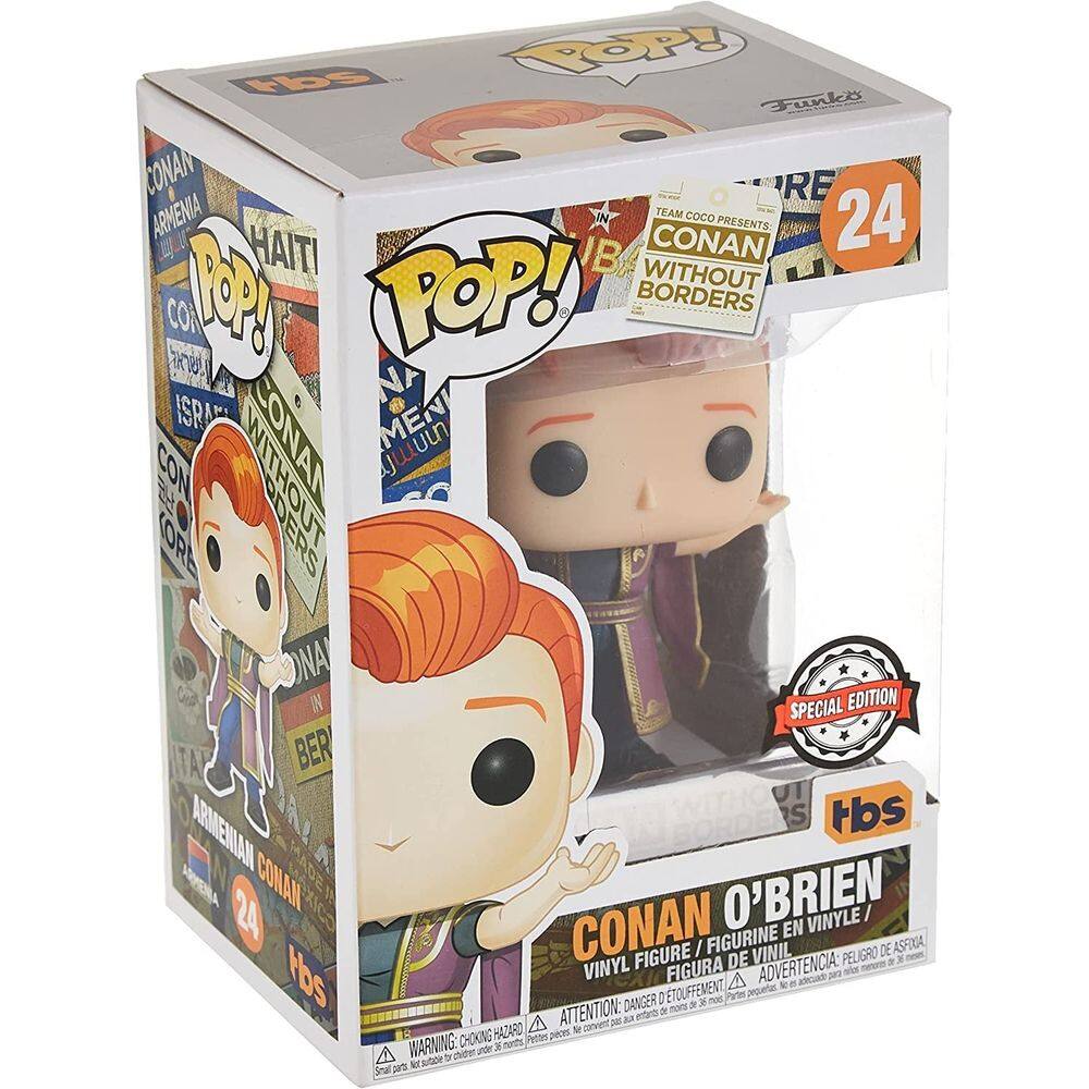 Toy Funko Color Pop Conan O`Brien 2022 para crianças