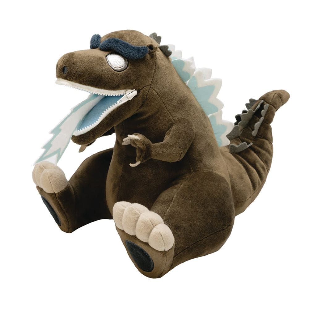 Brinquedo de pelúcia QMx Godzilla Atomic Breath PX ZIPPERMOUTH 22 cm