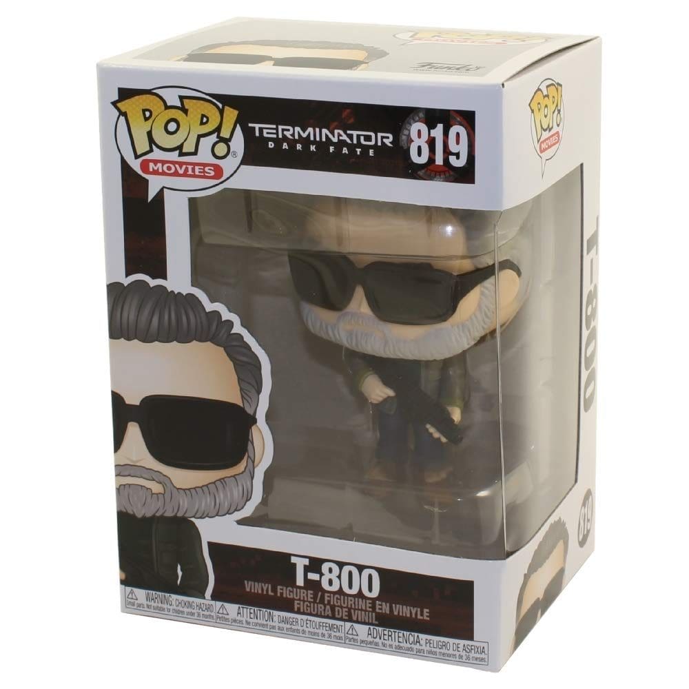 Boneco de ação Funko Pop! Filmes Terminator Dark Fate T-800