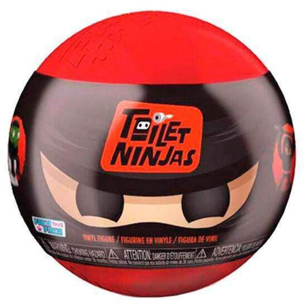 Figura Funko Paka Paka Toilet Ninja Mystery com 6,35 cm de altura