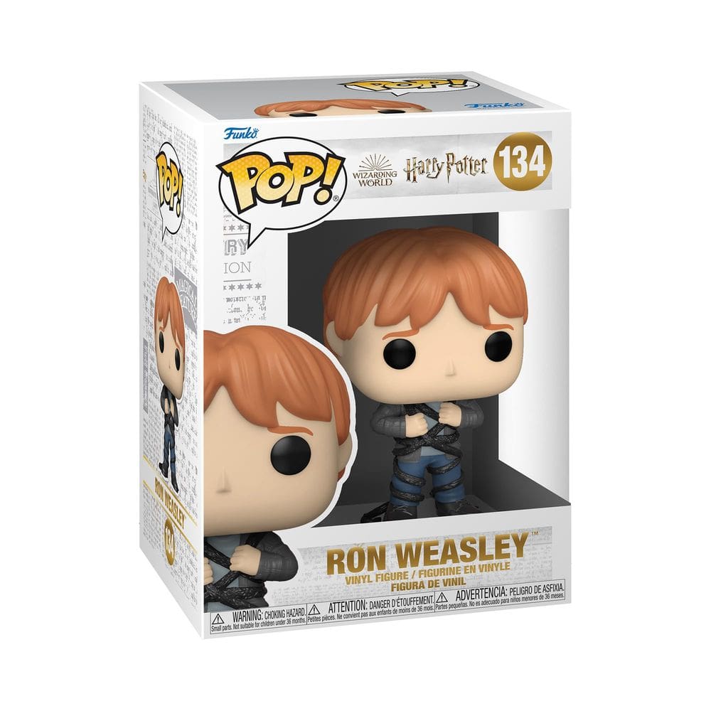 Funko POP 20º aniversário de Harry Potter Ron em Devil`s Snare