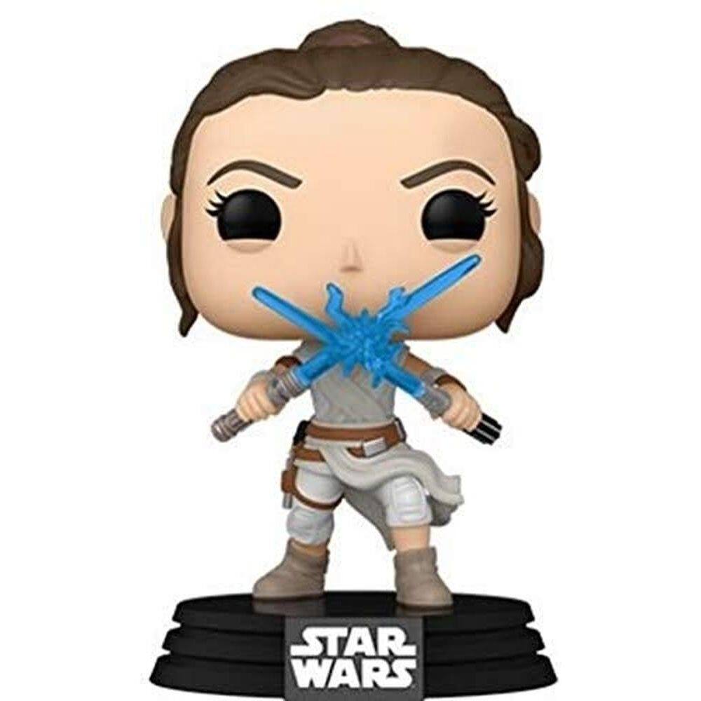 Vinil colecionável Bobblehead Funko POP Star Wars Rey Ep. 9
