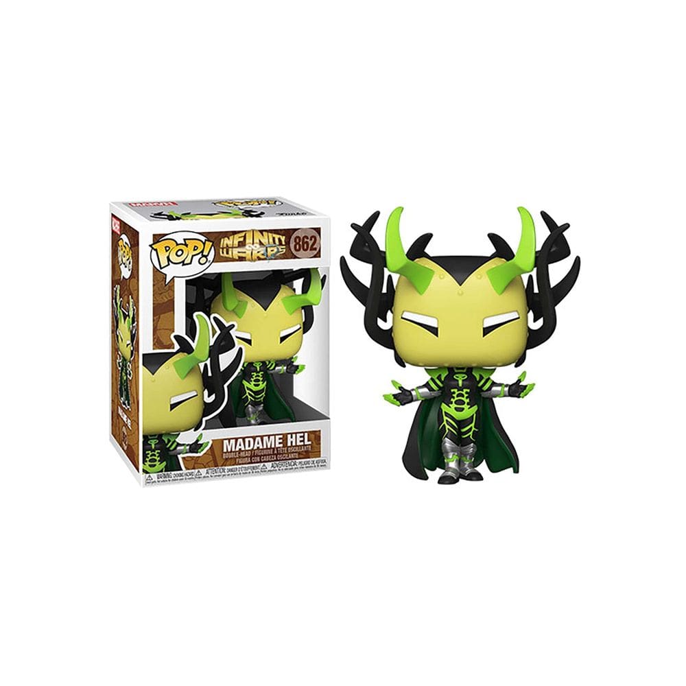Boneco de brinquedo Funko Pop Marvel Infinity Warps Madame Hel