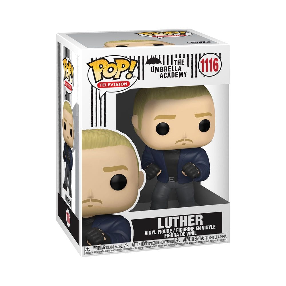Boneco de brinquedo Funko POP Pop! Televisão: Umbrella Academy Luther