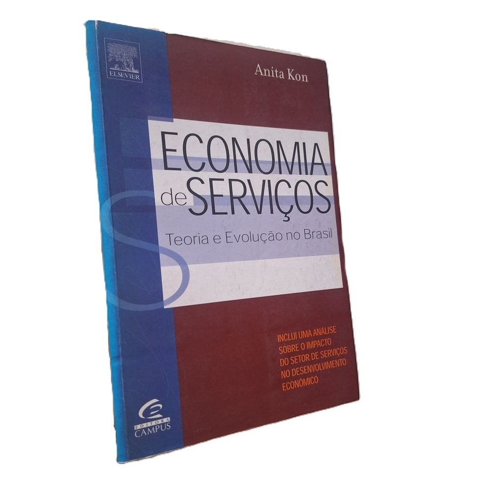 Economia de Serviços, de Anita Kon, Elsevier, 2004
