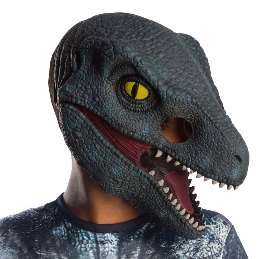 Máscara Rubies Jurassic World Velociraptor 3/4 Kids