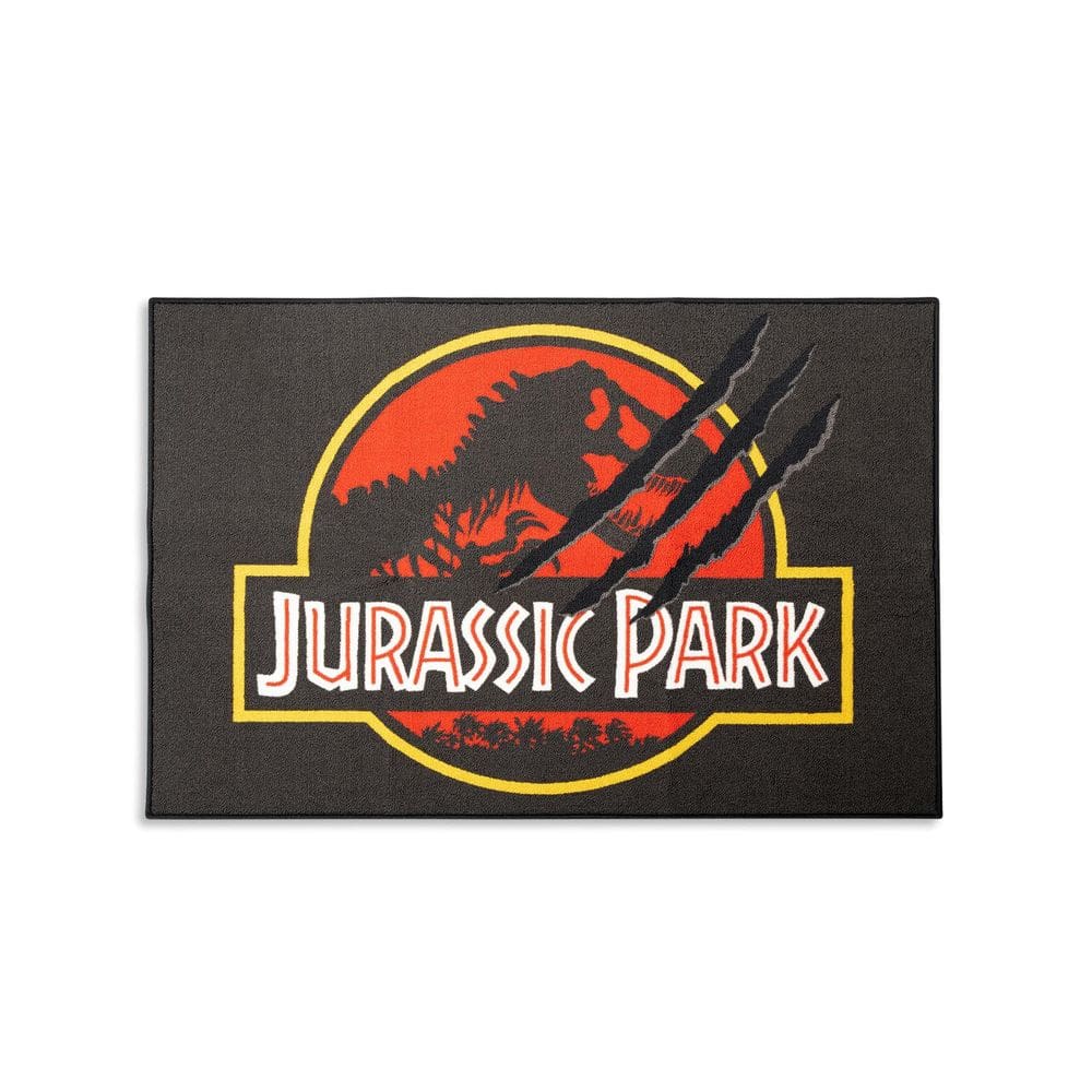 Tapete de área Ukonic Jurassic Park Logo 132 x 91 cm poliéster
