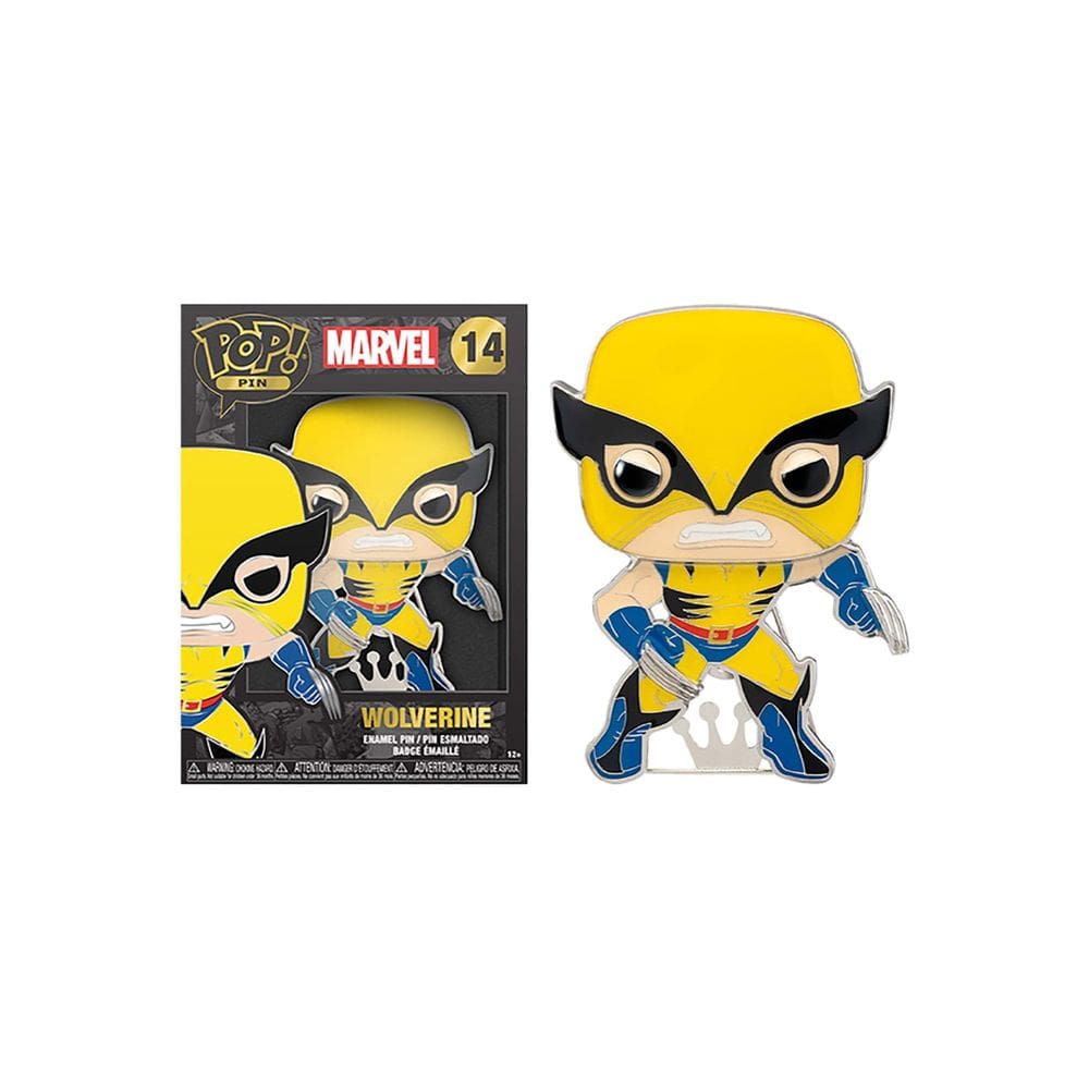 Funko Pop! Alfinetes Marvel X-Men Wolverine com alfinete esmaltado Chase