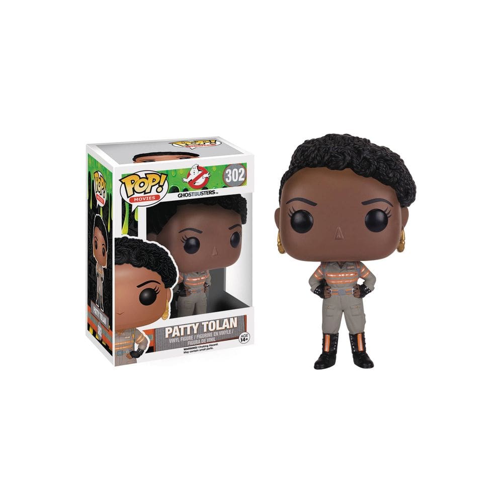 Figura de ação Funko POP Movies Ghostbusters 2016 Patty Tolan