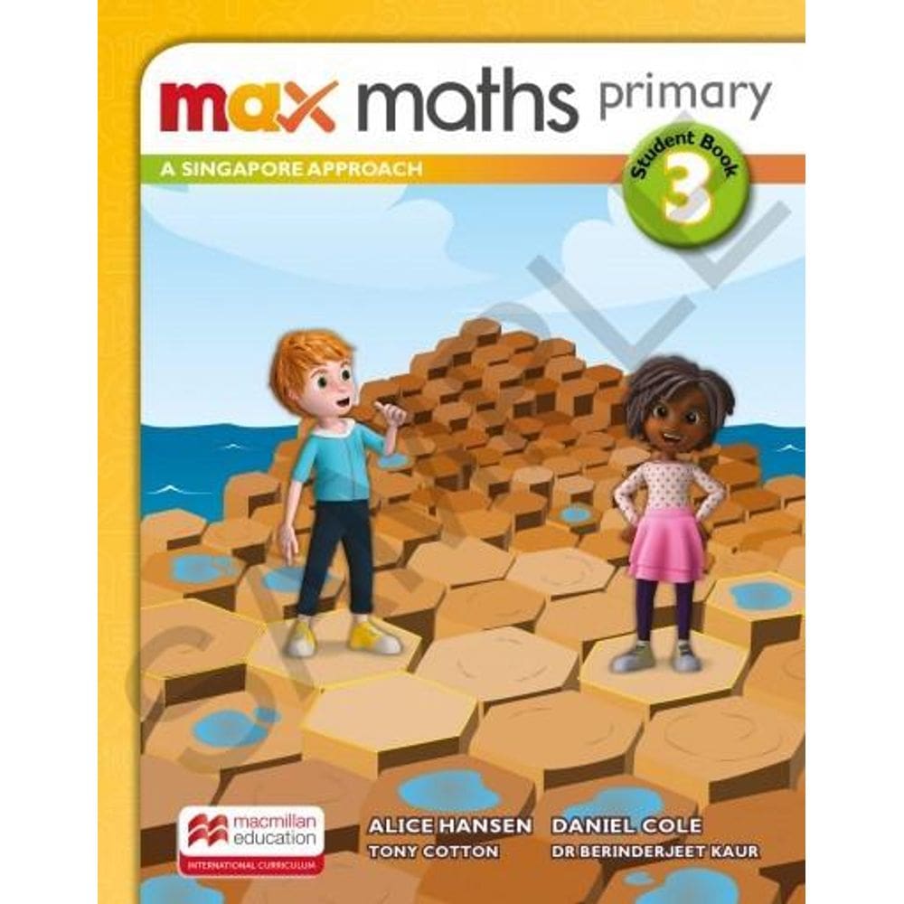 Max Maths Primary 3 - A Singapore Aproach Student Book W/Dsb