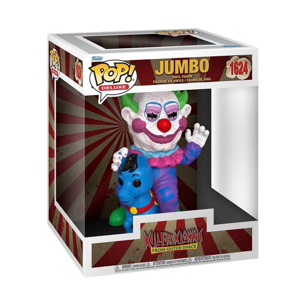 Boneco de ação Funko Pop! Filmes de luxo: Killer Klowns Jumbo