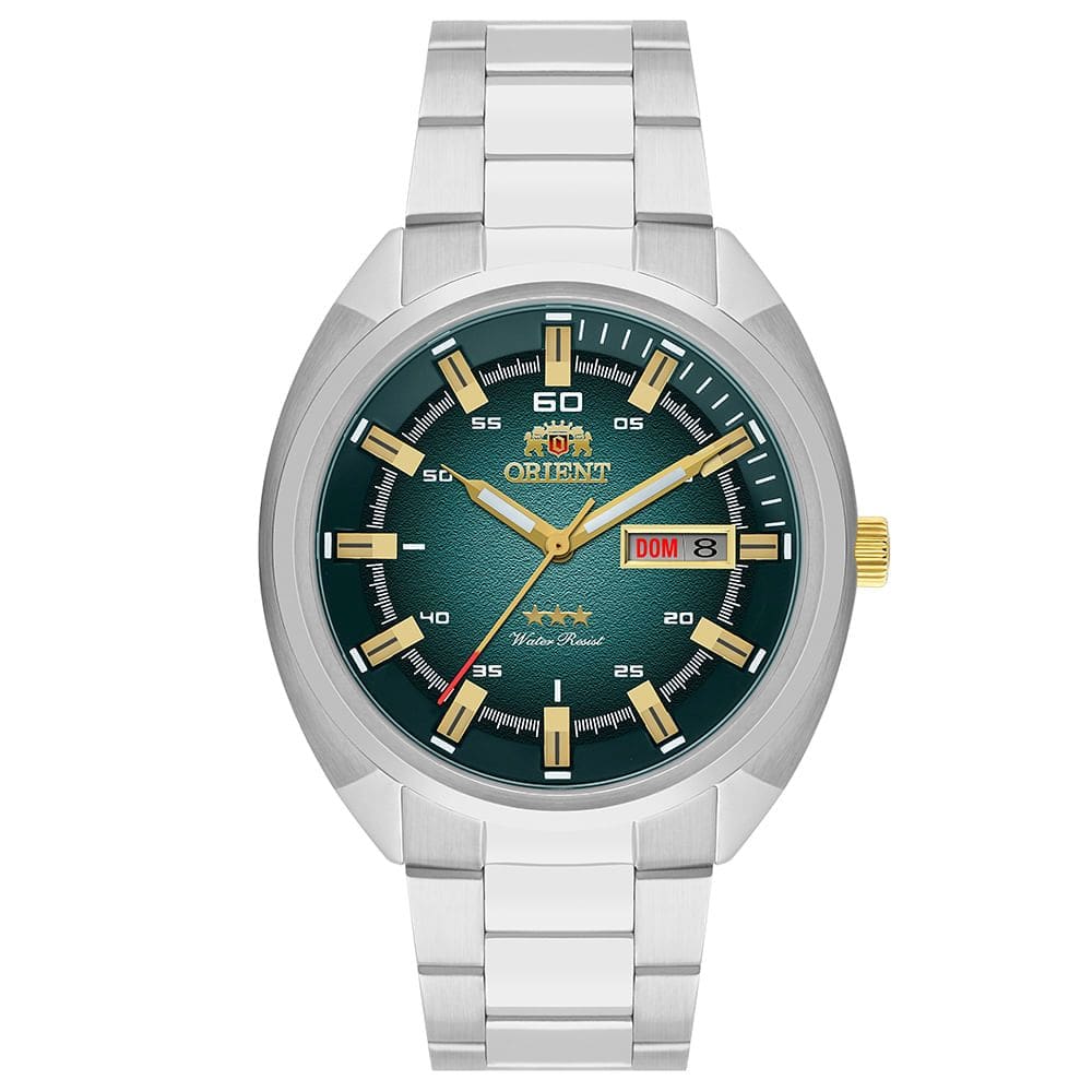 Relógio ORIENT masculino automático prata NH3SS006 E1SX