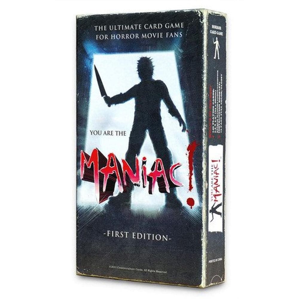 Jogo de cartas Golden Bell Studios Você é o maníaco! Filme de terror