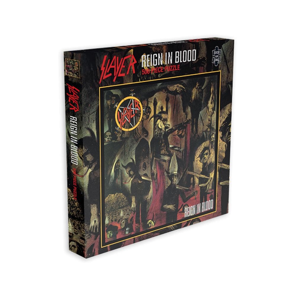 Quebra-cabeça RockSaws Slayer Reign in Blood 500 peças