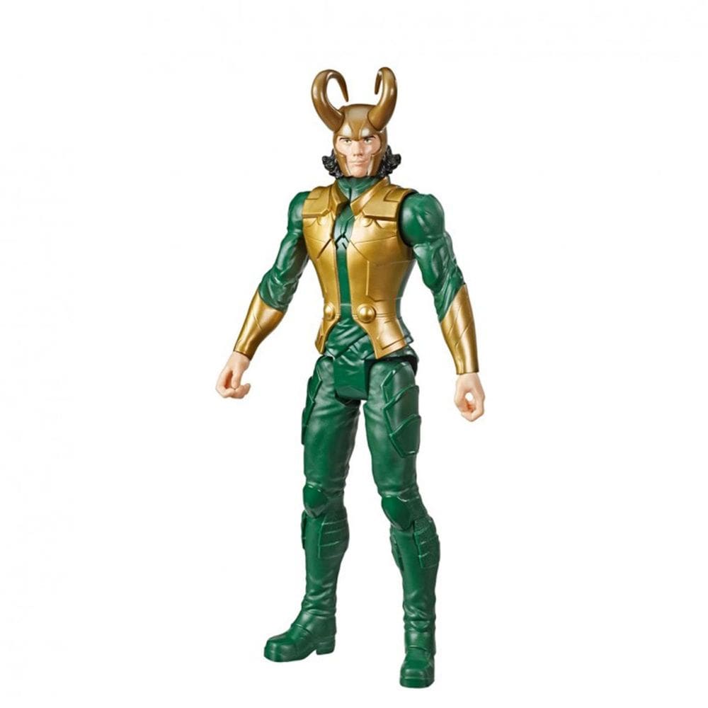 Boneco de ação Avengers Marvel Titan Hero Blast Gear Loki 30cm