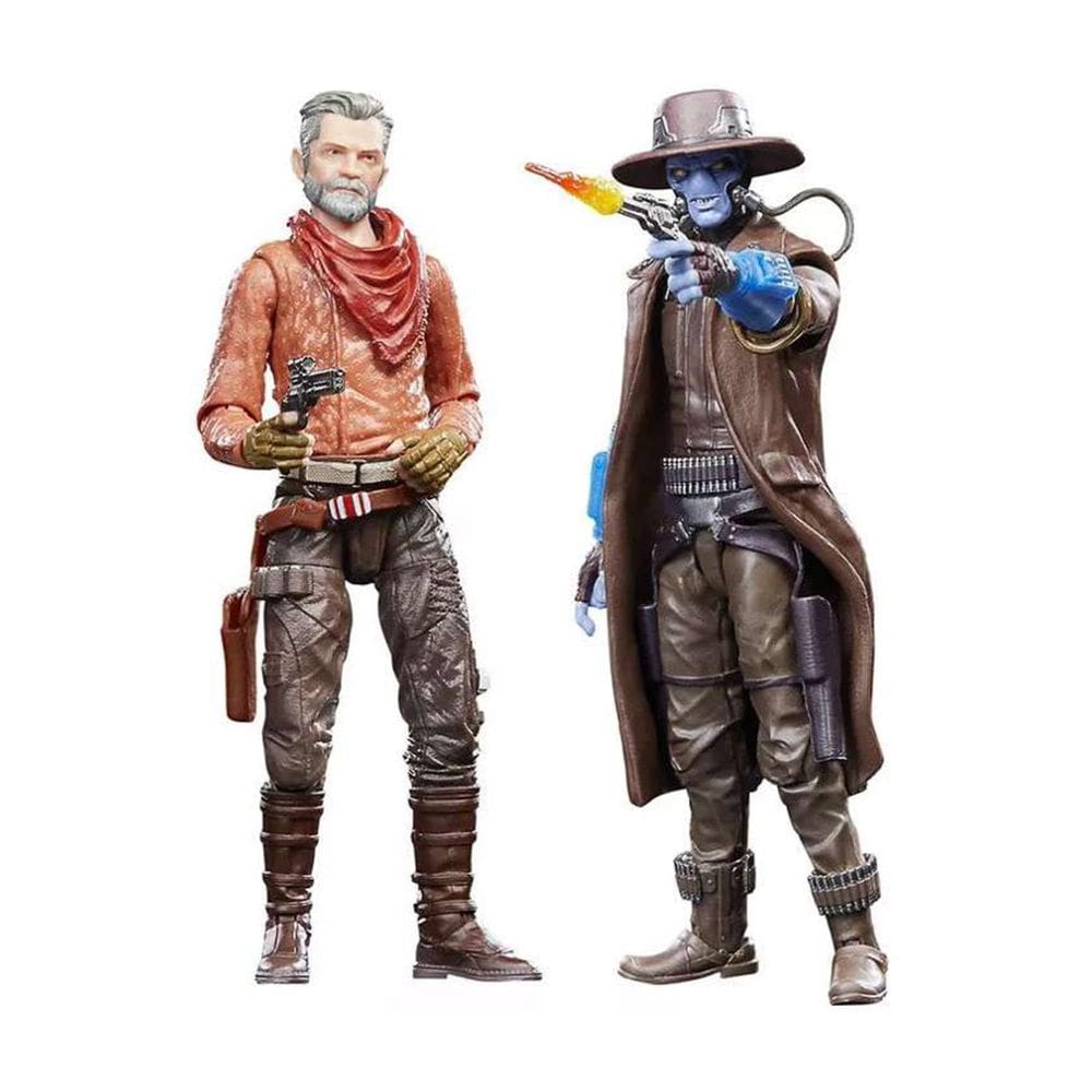 Boneco de ação STAR WARS Black Series de 6 polegadas, pacote com 2 unidades, Cobb Vanth e Cad Bane