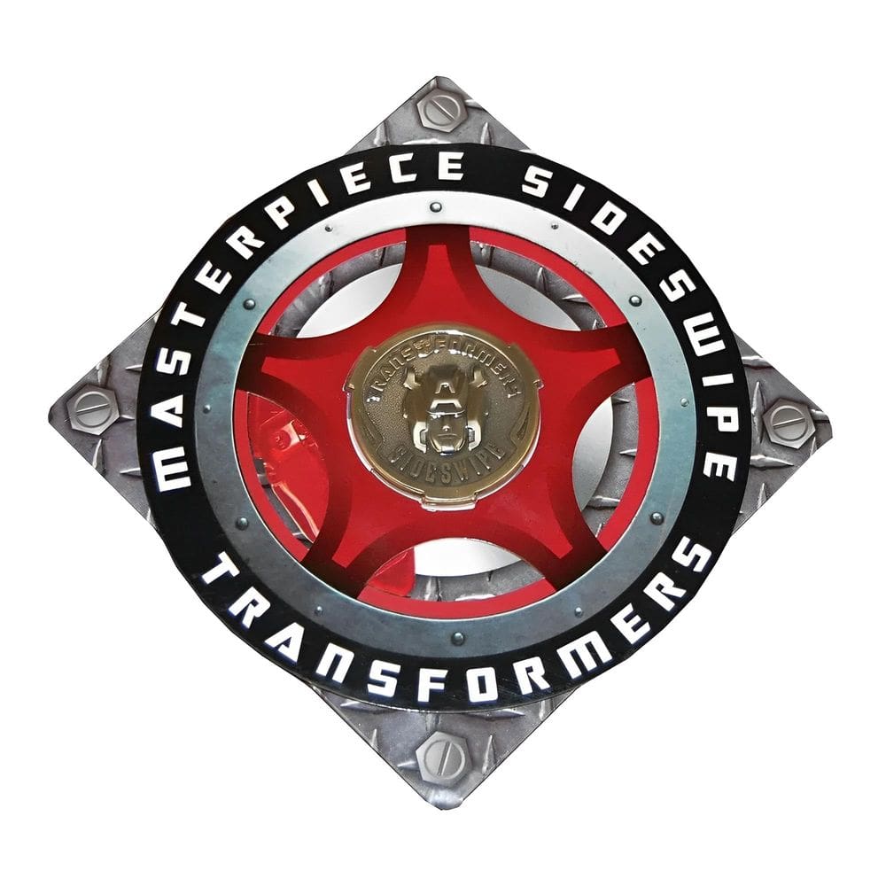 Boneco de ação Transformers MP12 Sideswipe com moeda de ouro