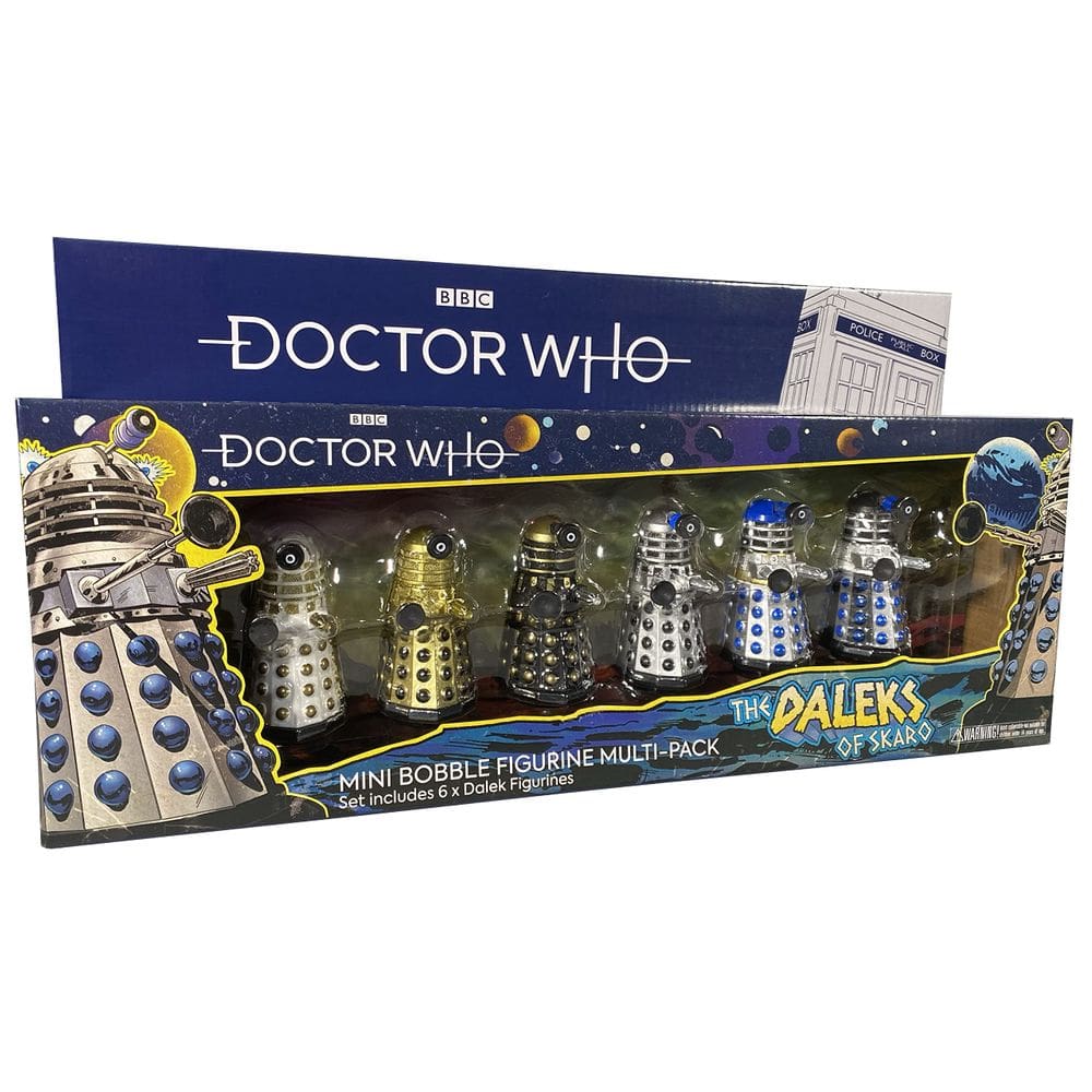 Conjunto de figuras Sporting Profiles Doctor Who The Daleks of Skaro 3cm