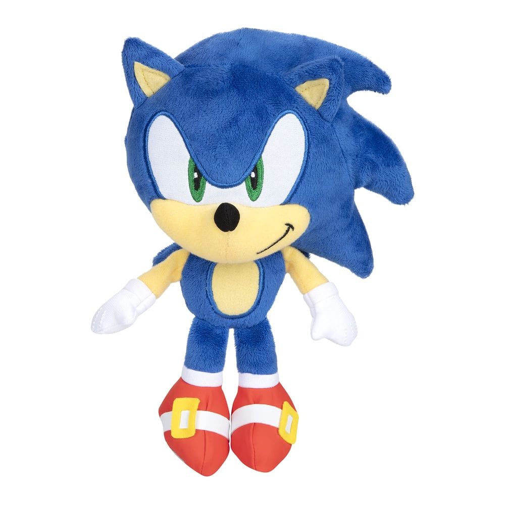 Brinquedo de pelúcia Sonic The Hedgehog Modern Sonic 23 cm colecionável