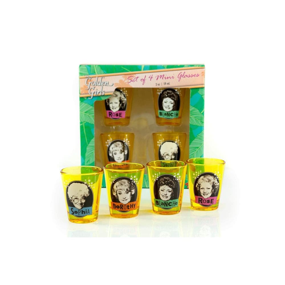 Conjunto de copos JUST FUNKY The Golden Girls Official