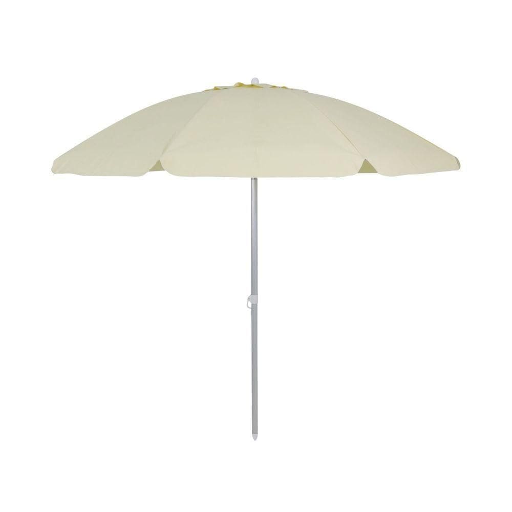 Guarda-sol Bagum Articulado Vareta Fibra 2,0 M- Bege
