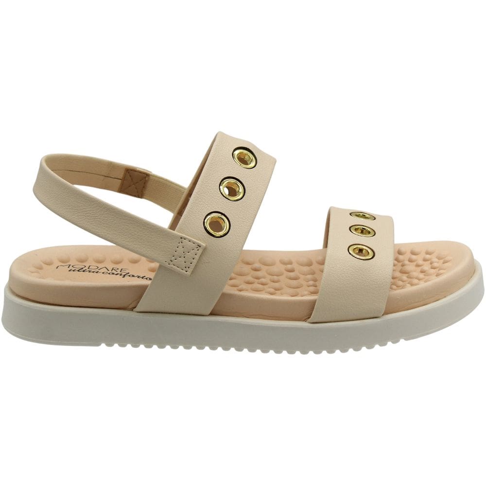 Sandália Plataforma Modare Tiras Com Ilhós Feminina