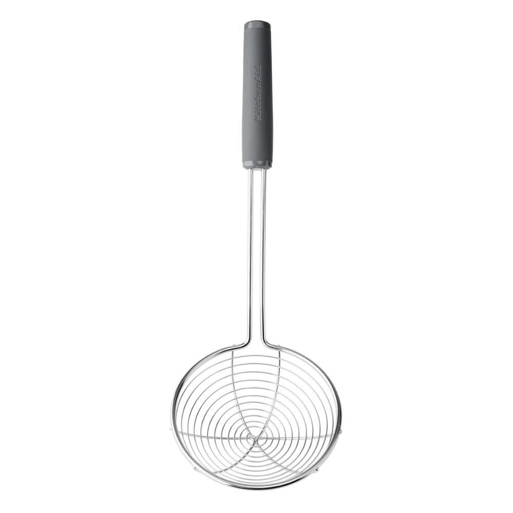 Escumadeira Em Aço Inox Cinza Cozinha Frituras KitchenAid