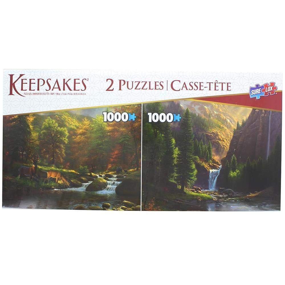 Quebra-cabeças The Canadian Group 1000 Pieces Mountain x2
