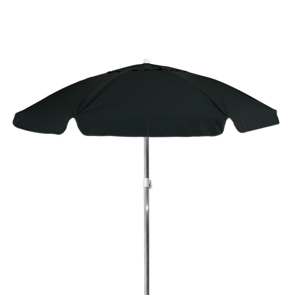 Guarda-sol Bagum Aluminio Articulado Vareta Fibra- 2,0 M Preto