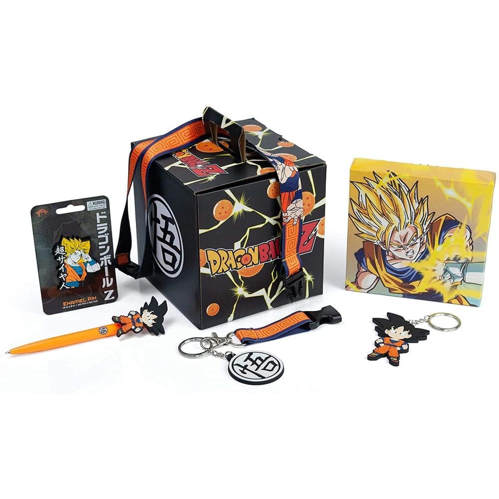 Caixa de colecionador JUST FUNKY Dragon Ball Z Goku 5 itens