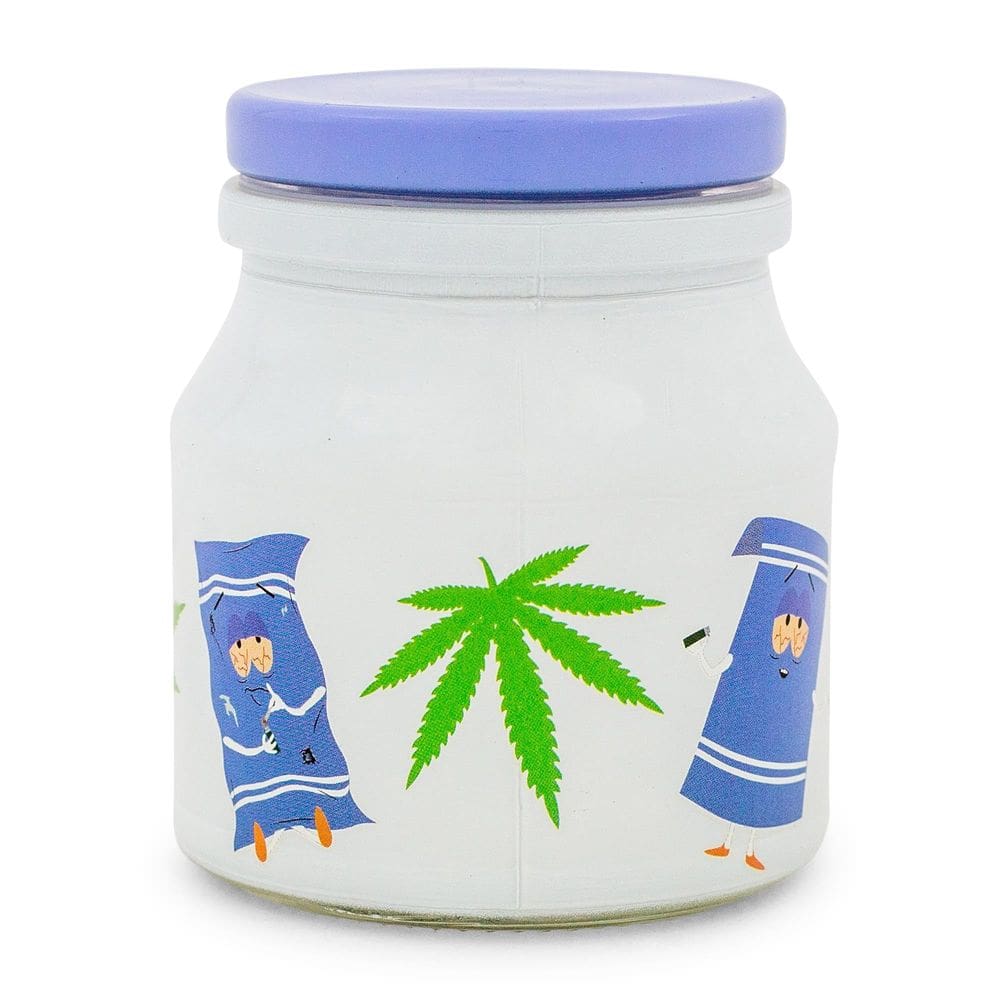 Frasco de armazenamento de vidro Silver Buffalo South Park Towelie 150ml